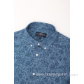 Tailored Fit Cheap Blue Summer Casual Shirts